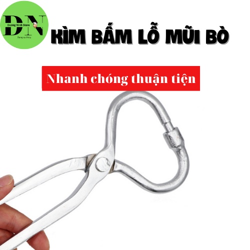 Kìm bấm mũi bò trâu thép ko gỉ 27cm