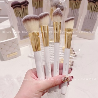 Set 12 cọ make up BH Cosmetic White Studded Elegance