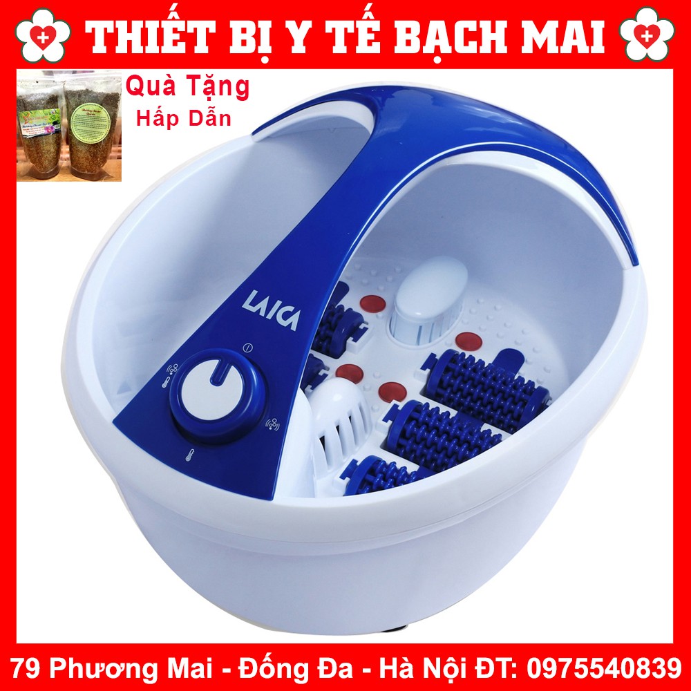 Bồn Massage Chân Hồng Ngoại LAICA PC1018 Ý