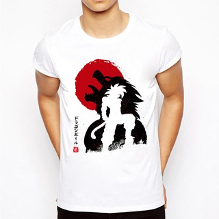 Áo thun Dragon Ball in hình Songoku - Form rộng BIGSIZE F2089