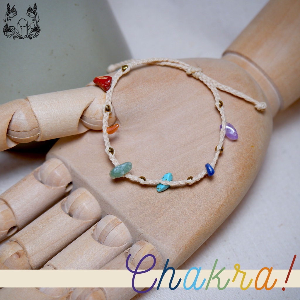 🌈CHAKRA🌈 Vòng tay thiết kế Handmade, vòng tay thắt dây handmade thủ công, phong cách hỗ trợ luân xa, cá tính và đơn giản