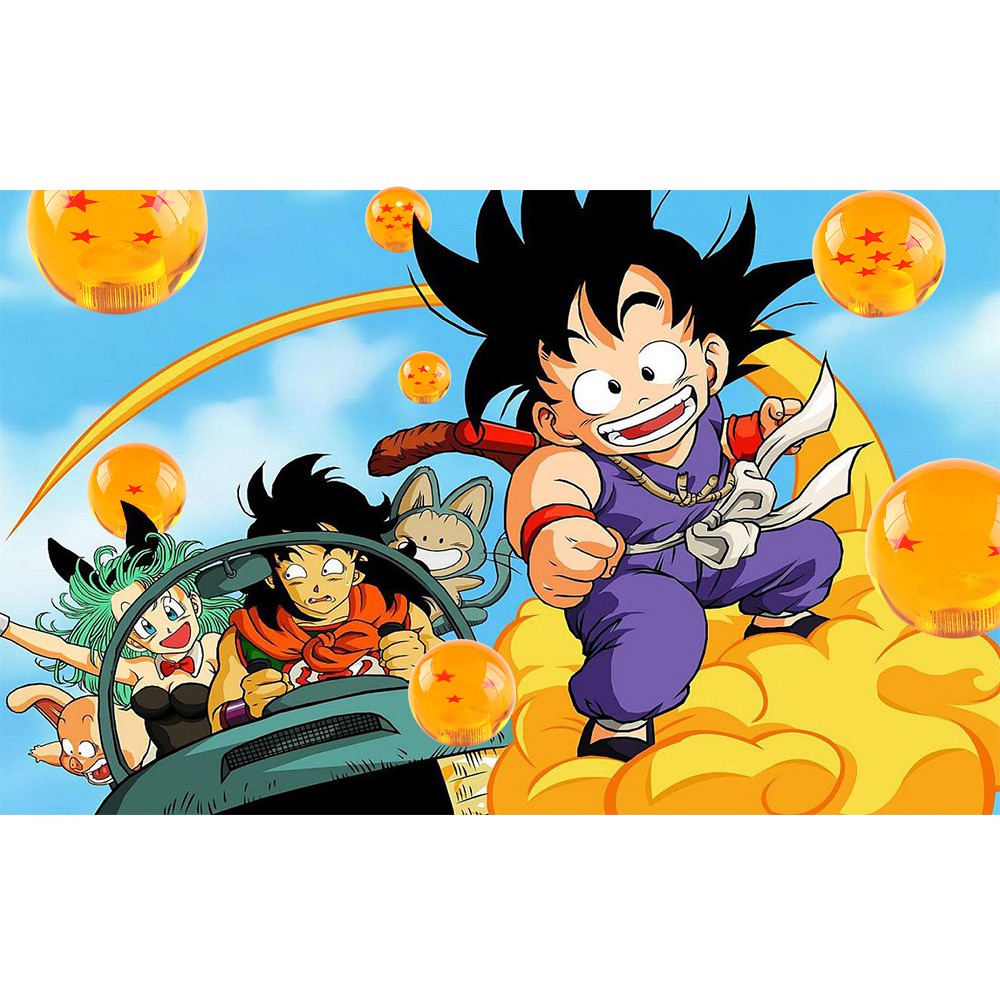 Phụ Kiện Đầu Cần Gạt Số Hình Dragon Ball Cá Tính Cho Xe Hơi