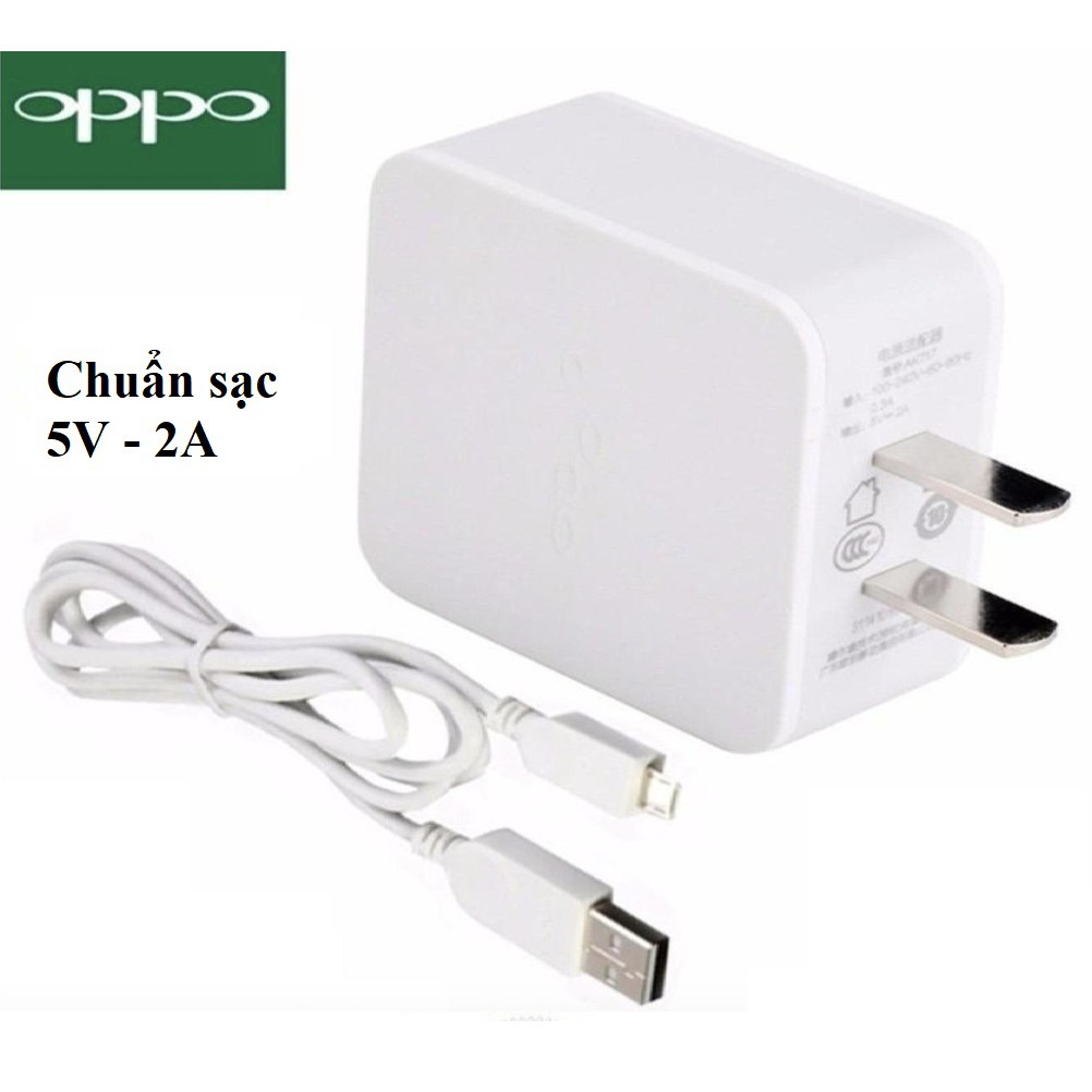 Bộ cáp sạc oppo 2A zin cho các dòng máy oppo