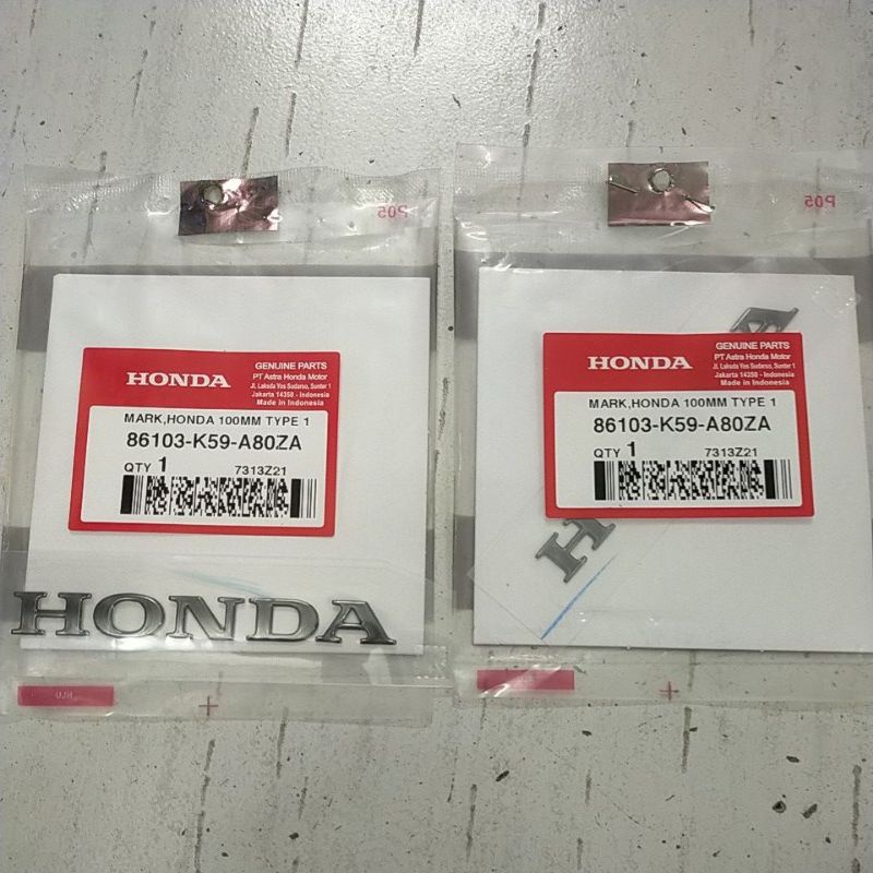 Tem Honda Xám khói cánh bửng Honda Vario 2018 2019 2020 (cái)