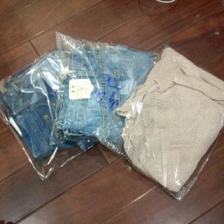 Sét quần bò và áo cdg