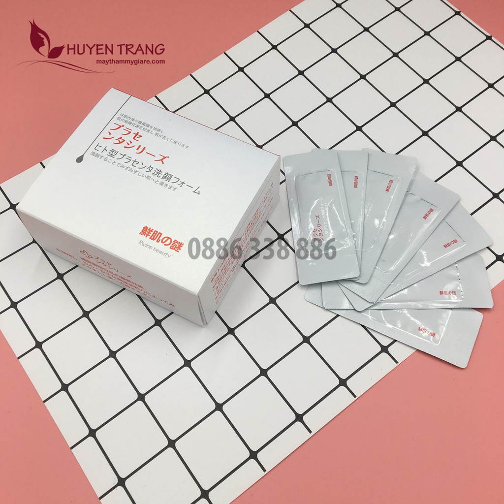 Mặt Nạ Ủ Trắng Nhau Thai Nhật Bản Nhập Khẩu 100% Thẩm Mỹ Huyền Trang NANOCEE