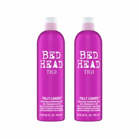 TIGI Bộ dầu gội và dầu xả phục hồi và tăng độ phồng cho tóc Bed Head 750ml (màu tím)