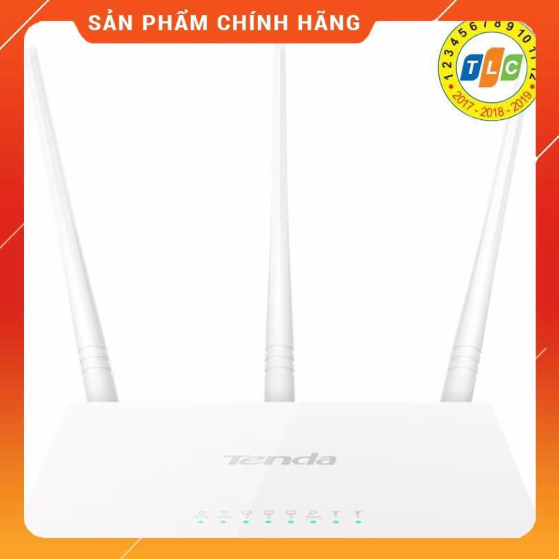 Tenda F3 – Router Wifi Chuẩn N Tốc Độ 300Mbps - Bảo hành 36 tháng