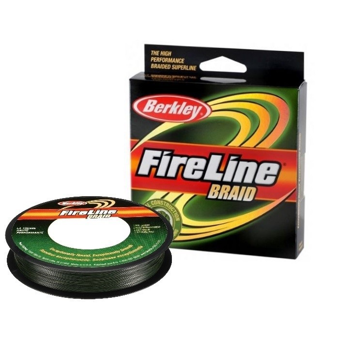 Dây bện câu cá siêu bền Berkley Fireline Braid 300yd