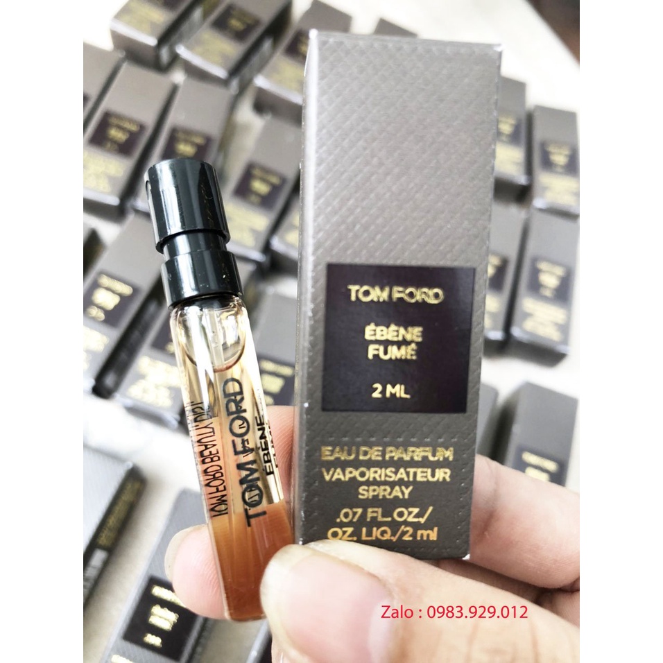 Vial Nước hoa Tom Ford Ebene Fume 2ml (Mẫu mới 2021)