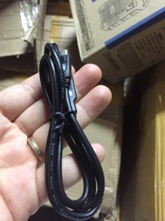 Dây cáp sạc đầu 8600 1m đen 5w