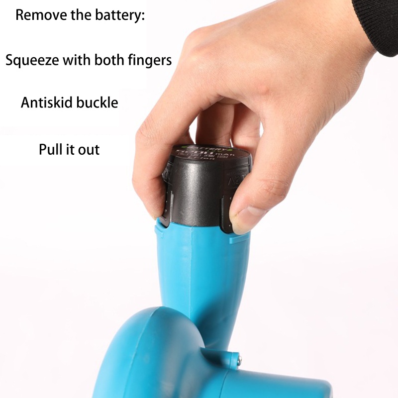 Quạt Thổi Khí Nướng Bbq Không Dây 5000mA Có Thể Sạc Lại Tiện Dụng