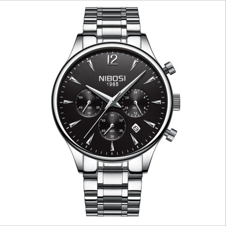 ĐỒNG HỒ NAM NIBOSI 2326 (1985) MẶT TRÒN,DÂY THÉP CAO CẤP, THIẾT KẾ SANG TRỌNG, CÁ TÍNH MẠNH MẼ-HÀNG CHÍNH HÃNG(FULLBOX) | BigBuy360 - bigbuy360.vn