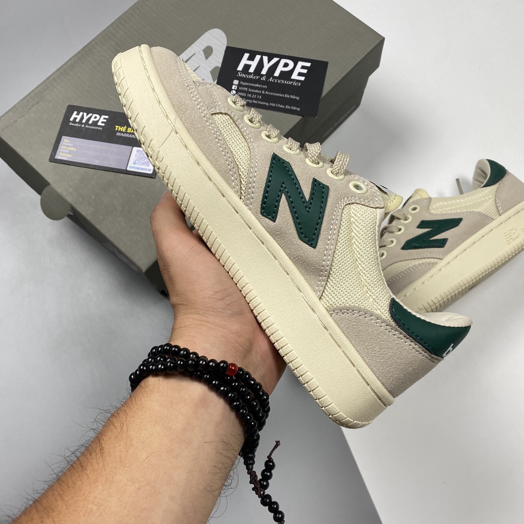 Giày New Balance Pro Court Beige Green  - Hype Sneaker | Phiên bản high quality
