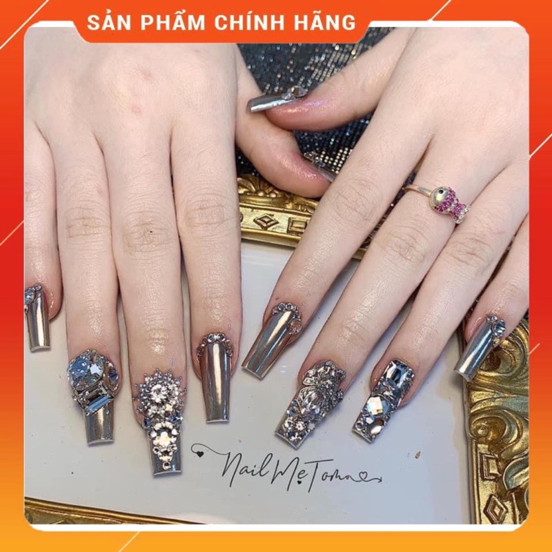 SET BỘT TRÁNG GƯƠNG 6 HŨ DỤNG CỤ LÀM NAILS