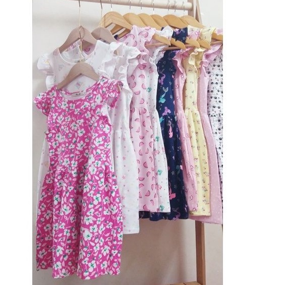 Váy thun cotton size đại cho bé 18-38kg
