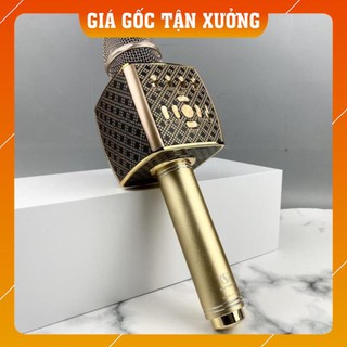 Mic Karaoke Bluetooth YS95 Tích Hợp Loa Bass Dùng Hát Tại Nhà Hoặc Livetream không dây