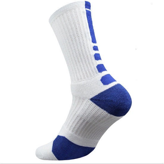 Vớ Tất Bóng Đá, Bóng Rổ cao cổ loại dày phù hợp chơi thể thao chuyên nghiệp.