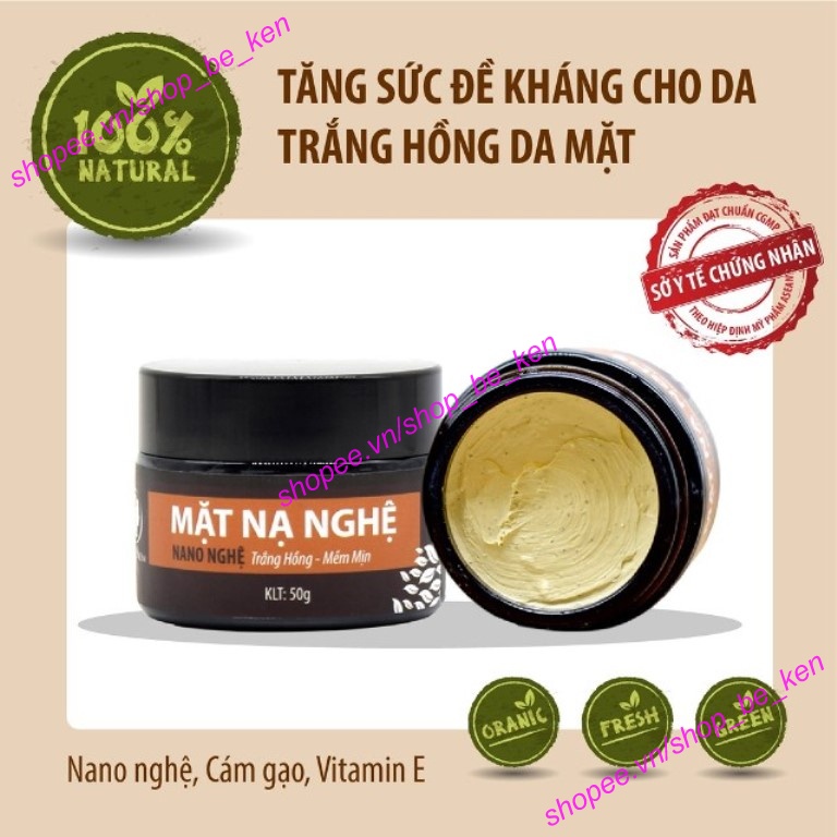 COMBO Chăm sóc da mặt hữu cơ Wonmom (1 Kem nghệ tươi + 1 Mặt nạ nghệ) (Việt Nam)