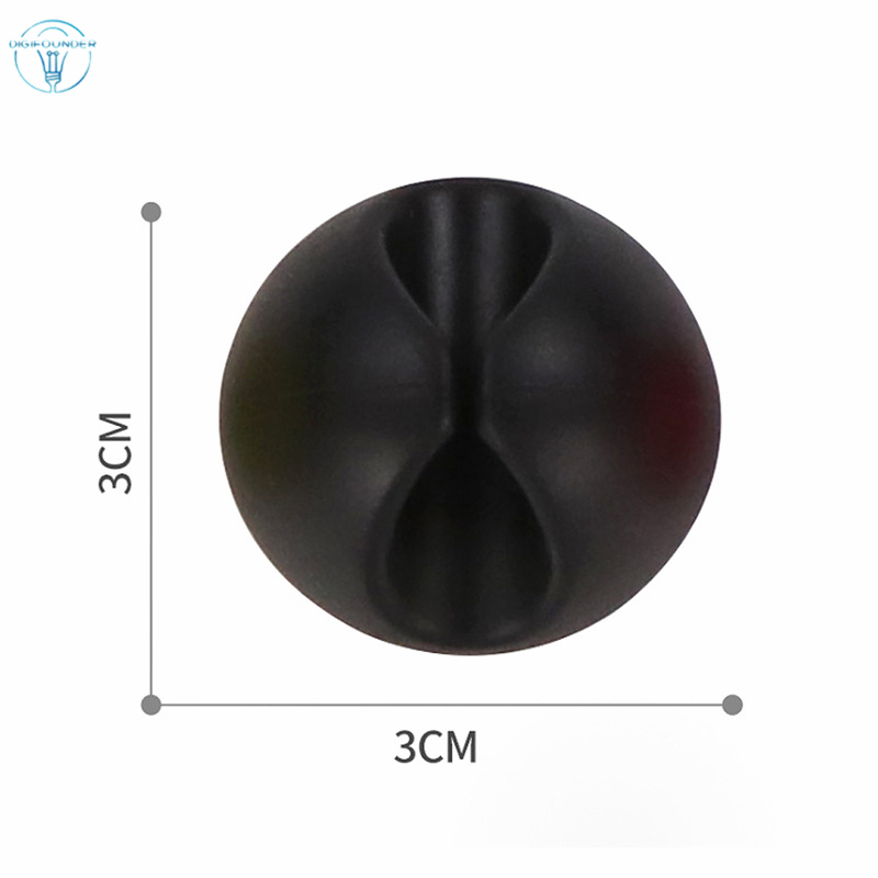 Dụng Cụ Kẹp Giữ Dây Cáp Gọn Gàng Tiện Lợi Bằng Silicon