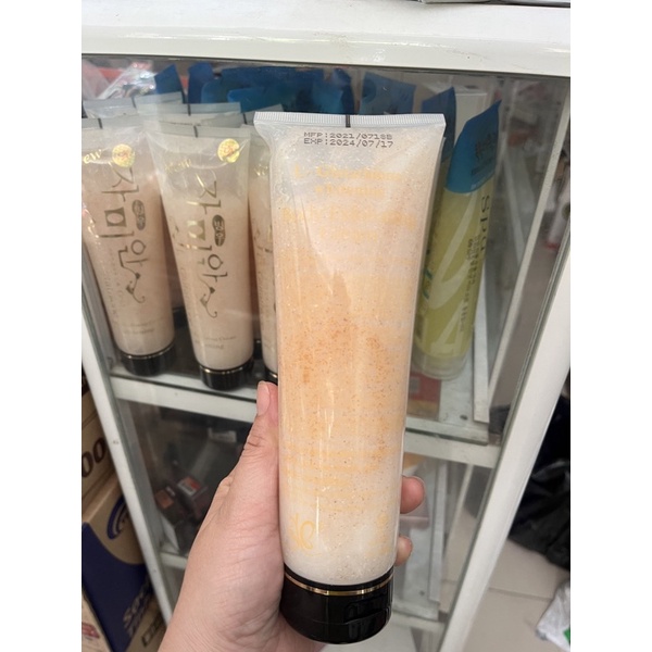 KEM TẨY TẾ BÀO CHẾT TOÀN THÂN VÀ LÀM TRẮNG DA HÀN QUỐC (Có Hạt)300ml
