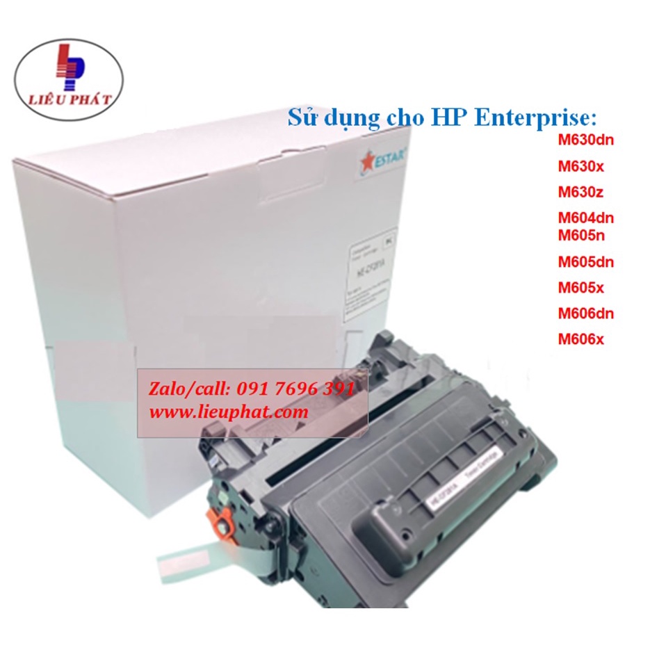 Hộp mực in 81A dùng cho máy HP LaserJet Enterprise M630, M604dn, M605, M606dn, M606x - Cartridge tương thích