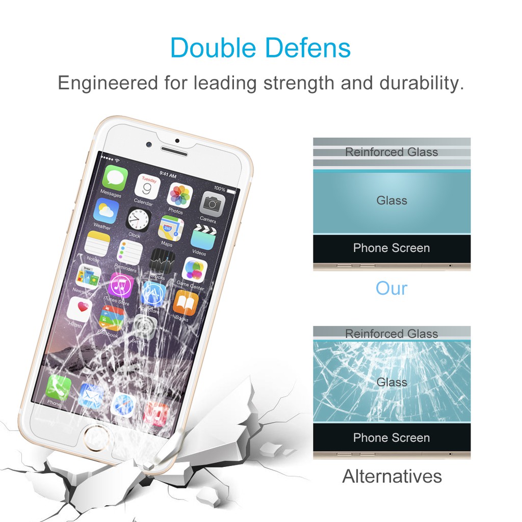 Kính cường lực 2.5D bảo vệ màn hình cho iPhone X 8 7 6 s 7plus 8 Plus 6Plus 6SPlus XS XR XSMAX 11 11PRO 11Promax 12 12pro 12promax 13 13pro 13promax