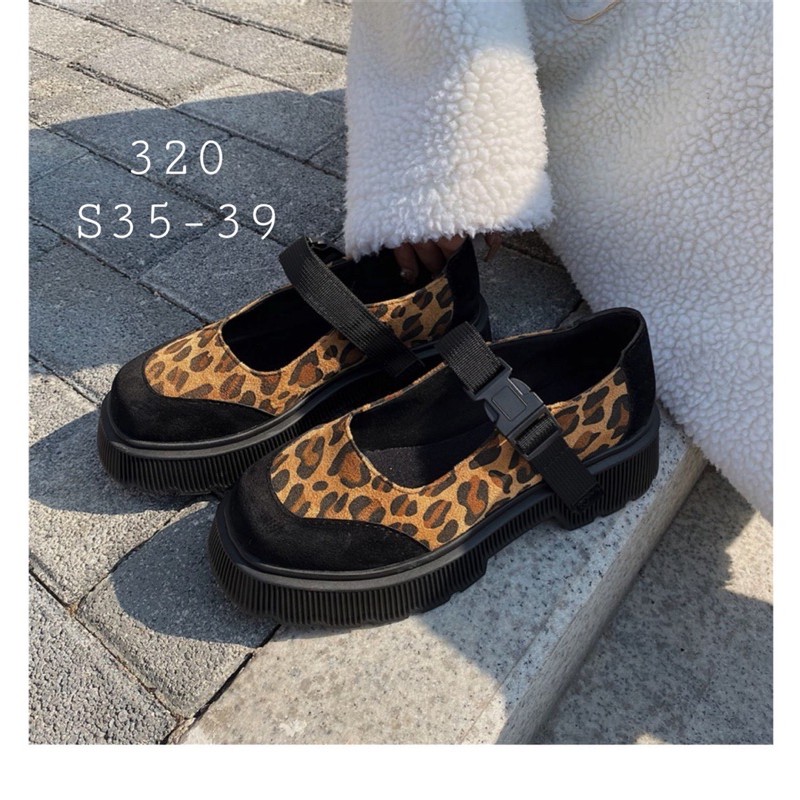 Giày Hoạ Tiết Da Beo, Ngựa Vằn