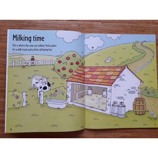 Dính dán - Usborne sticker book - Farm