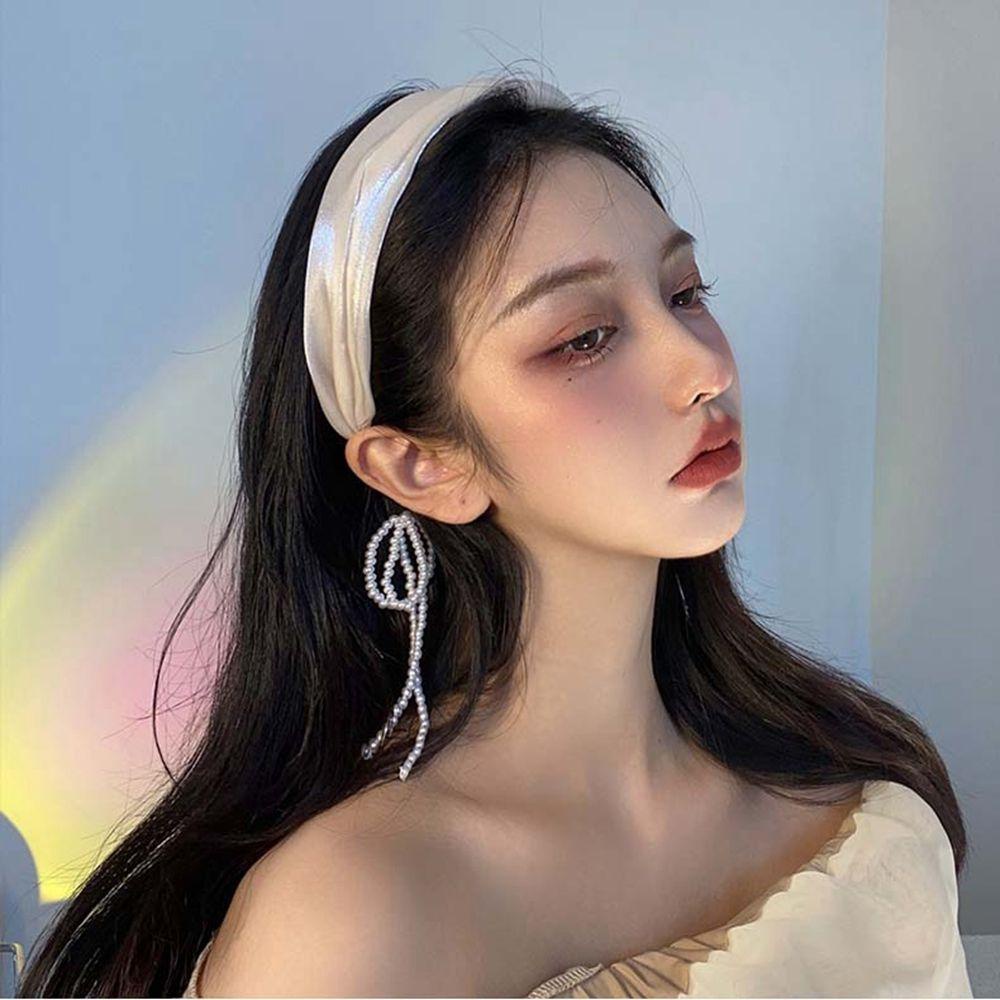 Danilo Băng Đô Vải Tua Rua Phong Cách Pháp Cổ Điển Ngọt Ngào Dành Cho Nữ