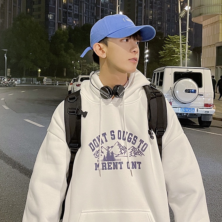 Áo Hoodie Phối Mũ Chùm Đầu ONT Siêu Hot - Nỉ Ngoại Siêu Dày Mịn Ấm Bản Ulzzang Phong Cách