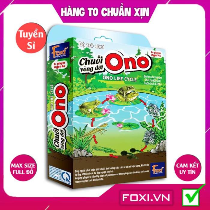 [FREESHIP HÀNG ĐẸP] Flashcard-Chuỗi Ono vòng đời Ếch Bướm Foxi-thẻ glenndoman và boardgame thông minh--siêu rẻ.