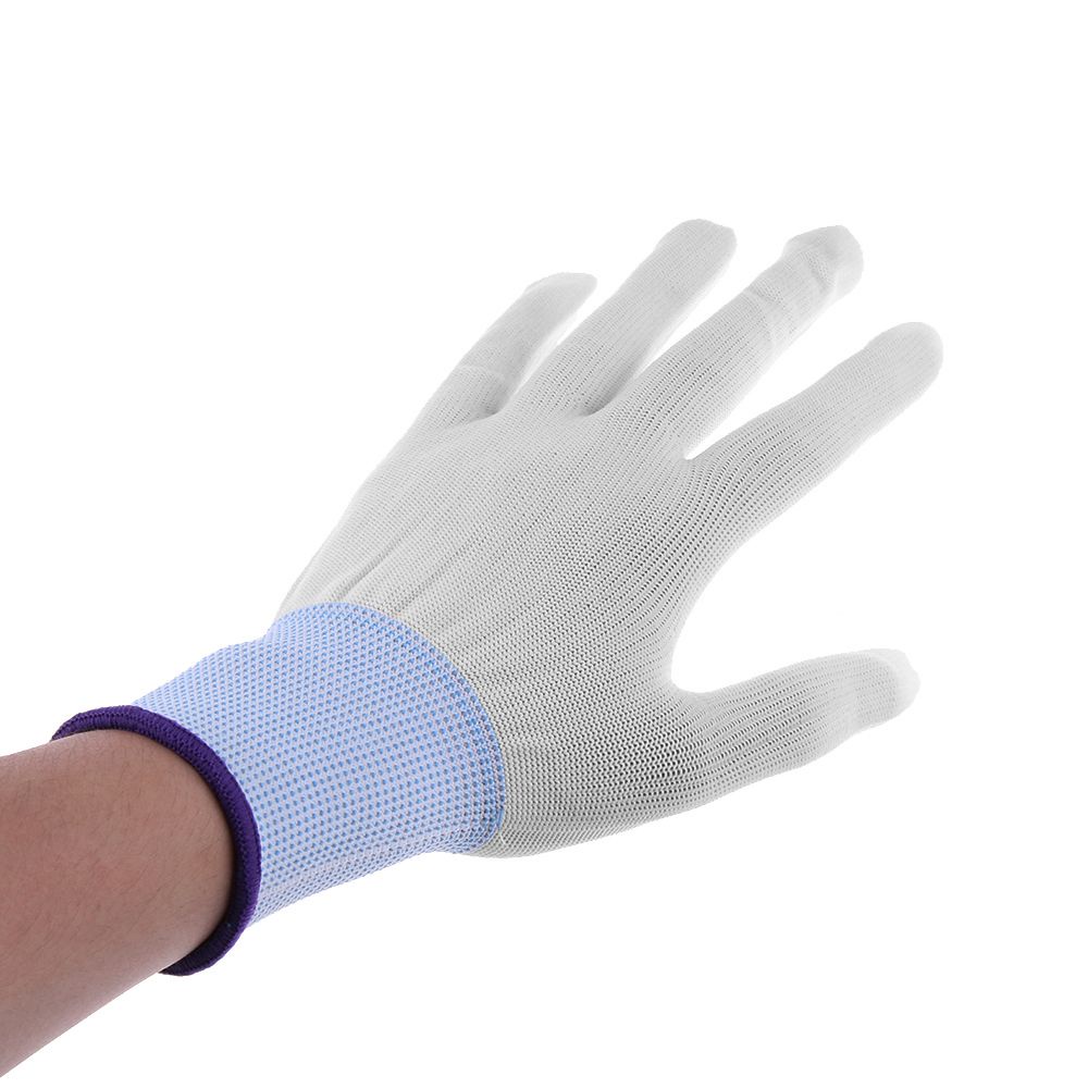 Găng tay màu trắng bằng Nylon dùng bọc Vinyl xe hơi mới | BigBuy360 - bigbuy360.vn