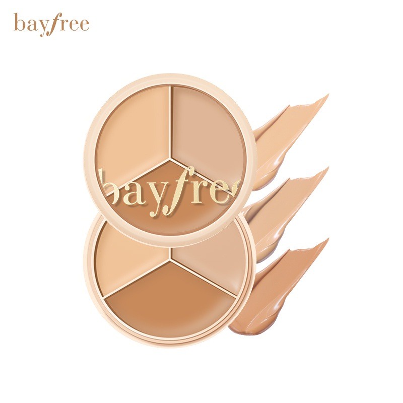 ANNIES Bayfree Kem Nền Che Khuyết Điểm 3 Màu Cho Các Đốm Mụn Chống Nước Trang Điểm