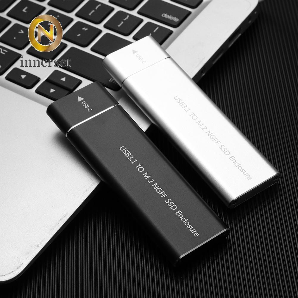 Vỏ Ổ Cứng Ssd Usb 3.1 Gen 1 Type C Sang B Key M.2 Ssd