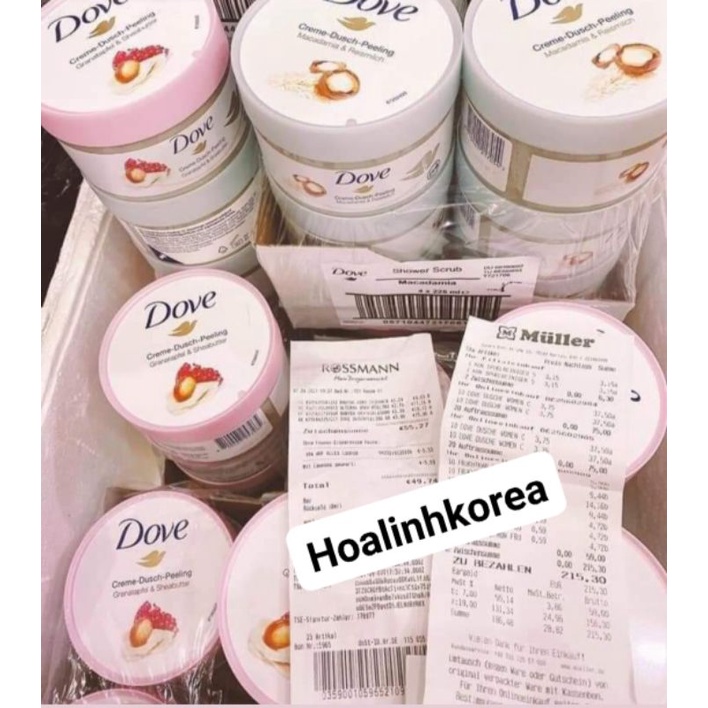 (Đủ bill) Tẩy da chết toàn thân dove body | BigBuy360 - bigbuy360.vn