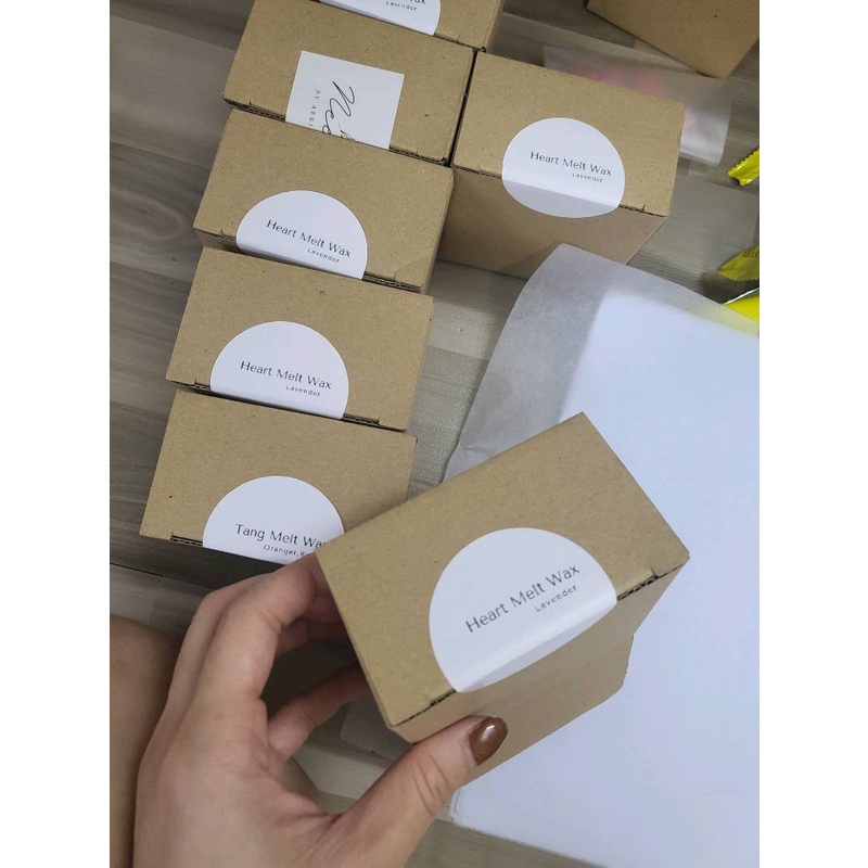 Giấy in tem tròn 50x50 mm dành cho máy in PeriPage, goojprt A8..