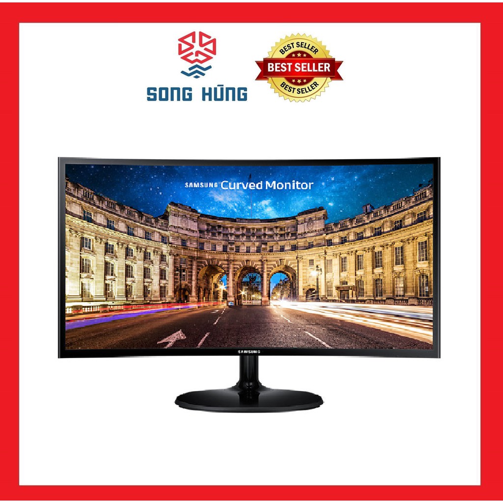 Màn hình Samsung C27F390FH (27 inch/FHD/LED/PLS/250cd/m²/HDMI+VGA/60Hz/5ms/Màn hình cong)