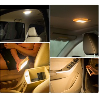 Đèn LED Dán Trần cho xe ô tô (tích hợp pin dự phòng)