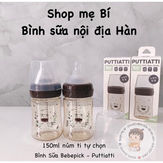Bình sữa Bebepick 150ml - 250ml núm ti tự chọn