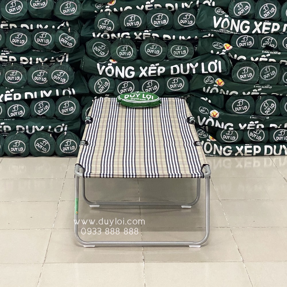 Ghế - giường xếp DUY LỢI thép - chân dài ( Quà tặng 20 móc áo) | BigBuy360 - bigbuy360.vn