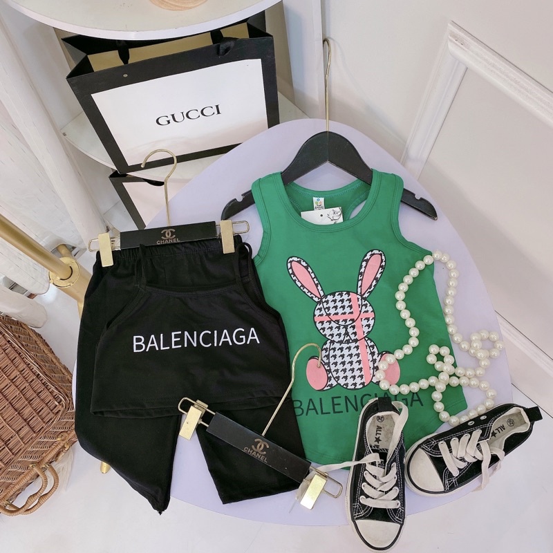 Xả Bộ thỏ ba lỗ 3 chi tiết bé gái