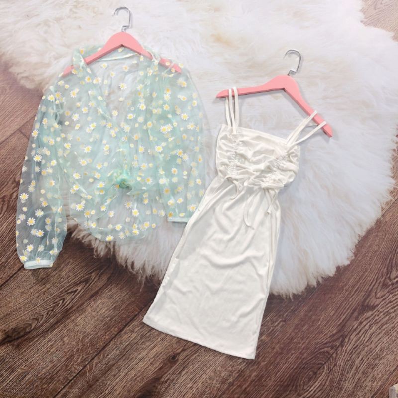 Đầm body rút dây 2 bên xịn sò Cao cấp