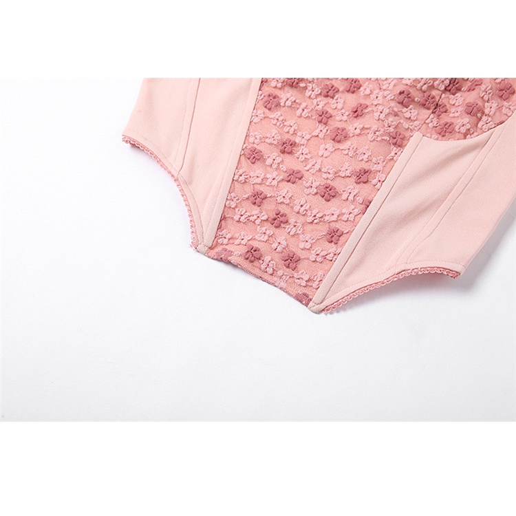 [Augustcloth] Áo croptop 2 dây hoa phong cách Hàn Quốc