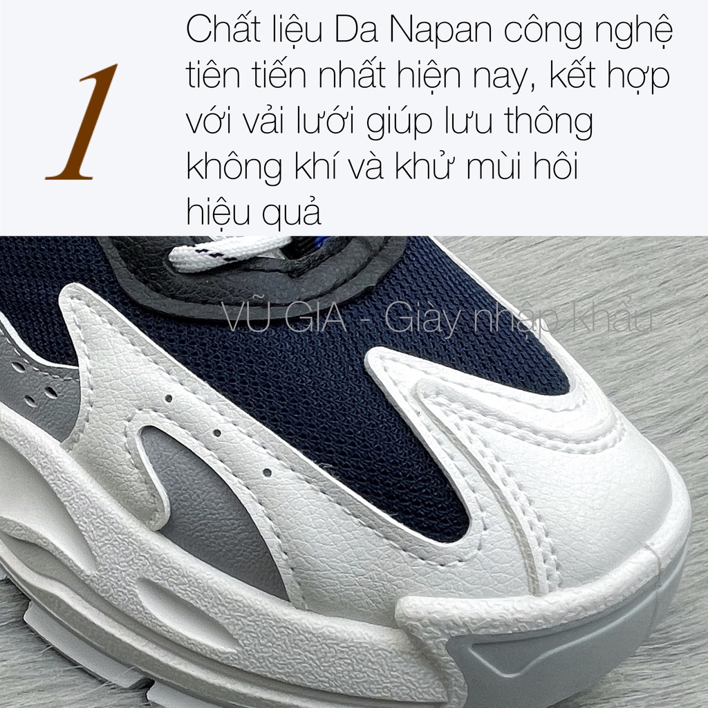 Giày thể thao nam nhập khẩu chính hãng VŨ GIA Phi thuyền 603