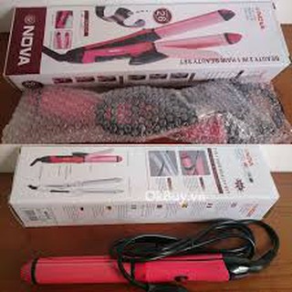 Máy uốn duỗi bấm tóc nova 8890 đa chức năng