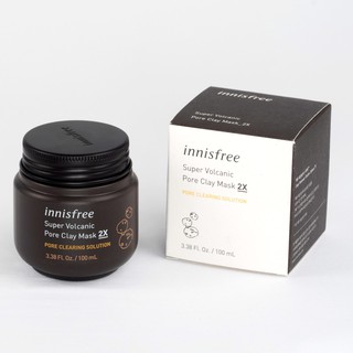 Mặt nạ đất sét tro núi lửa Innisfree Super Volcanic Pore Clay Mask