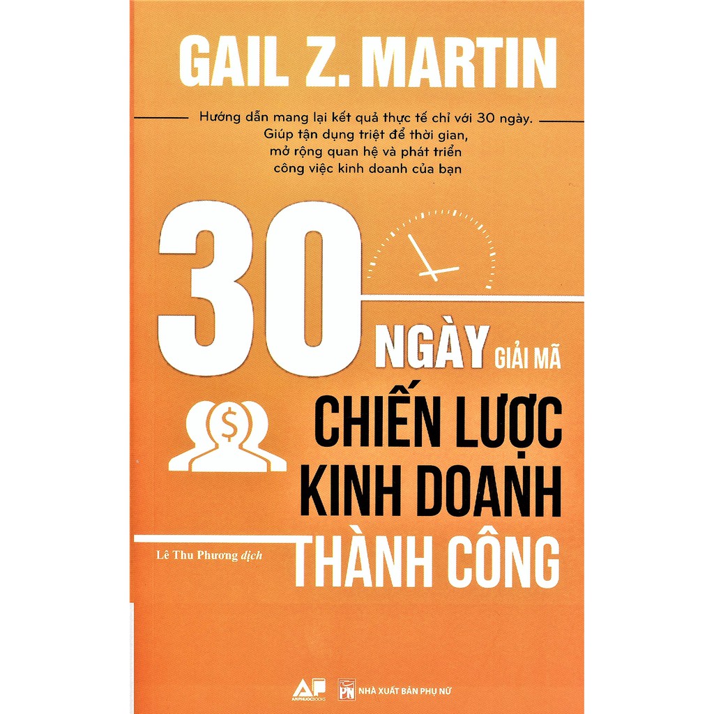 Sách -  30 Ngày Giải Mã Chiến Lược Kinh Doanh Thành Công