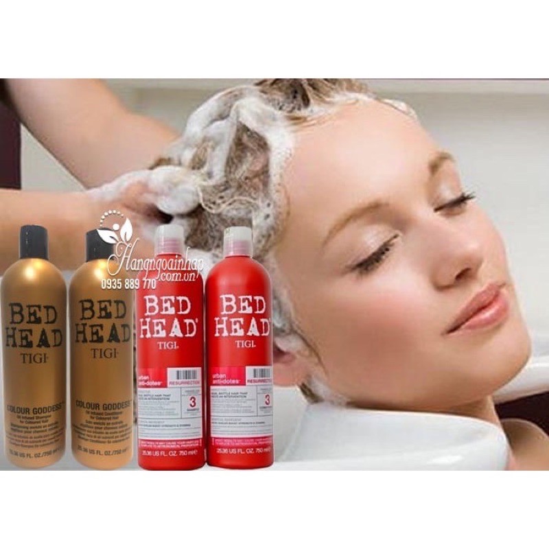 ❤Cam kết 100% chính hãng ❤ Bộ dầu gội xả TIGI Bed Head phục hồi cấp độ 3 [Sale] | BigBuy360 - bigbuy360.vn