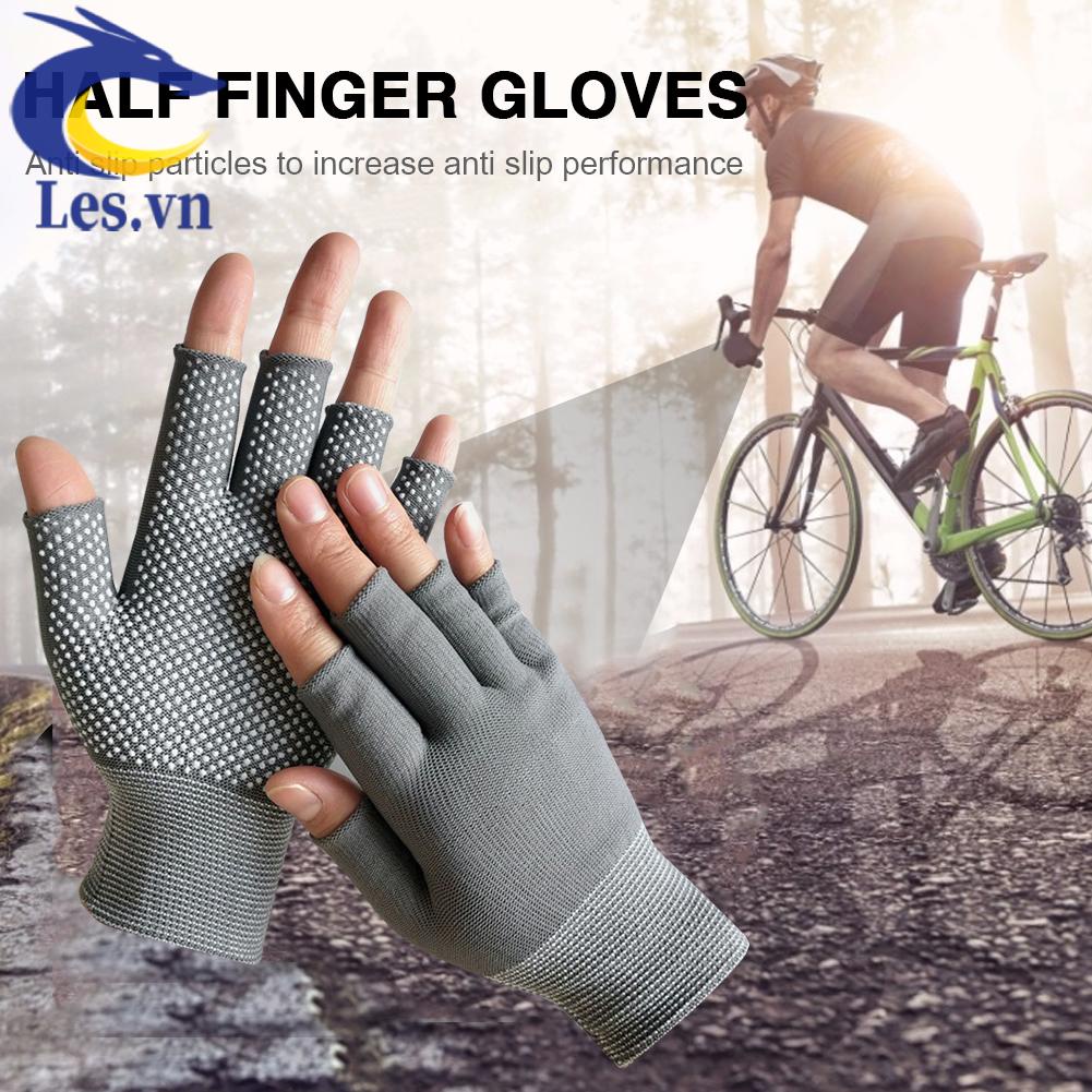 Găng Tay Lái Xe Đạp Hở Ngón Chống Trượt